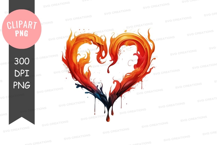 Fire Flames Clipart Image 14
