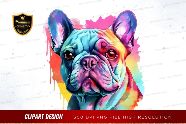 French Bulldog Clipart Image 5