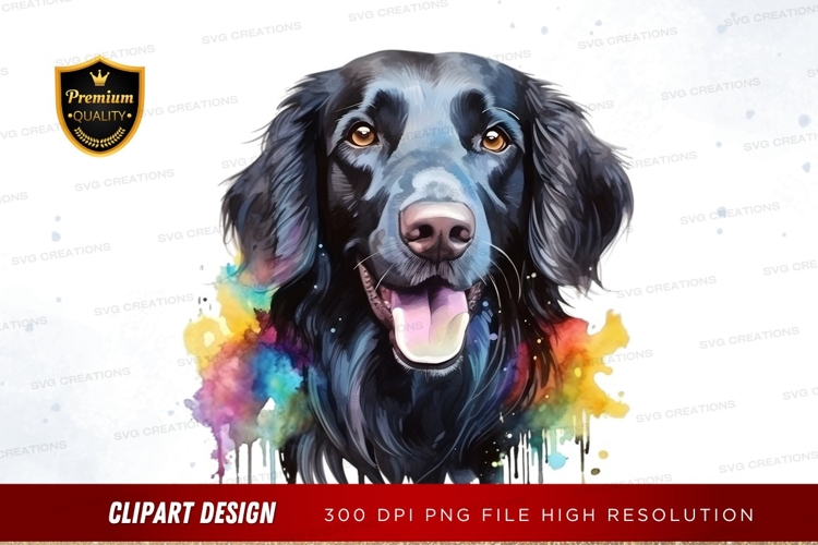 Black Dog Clipart Image 24