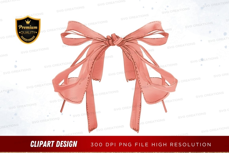 Pink Bow Clipart Image 23