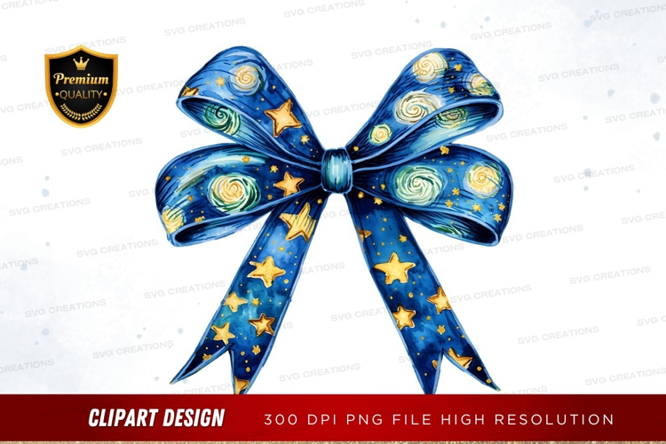 Galactic ribbon bow