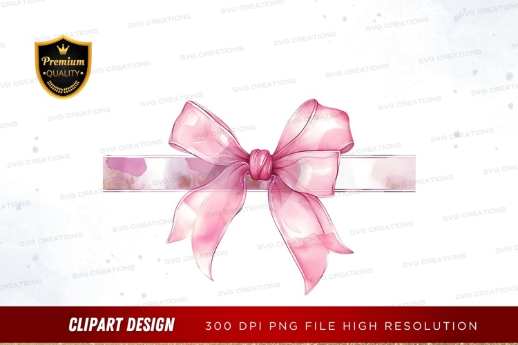 Pink Bow Clipart Image 22