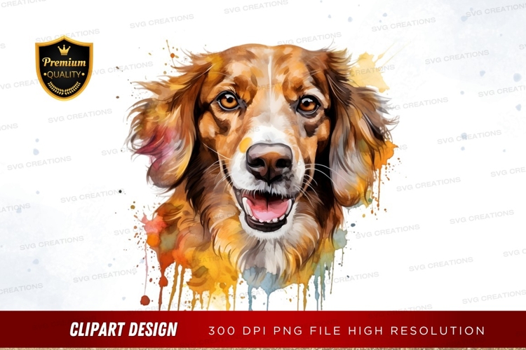 Happy dog clipart png