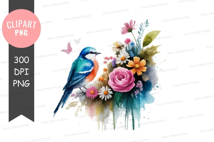 Watercolor Cocktail Clipart Image 6