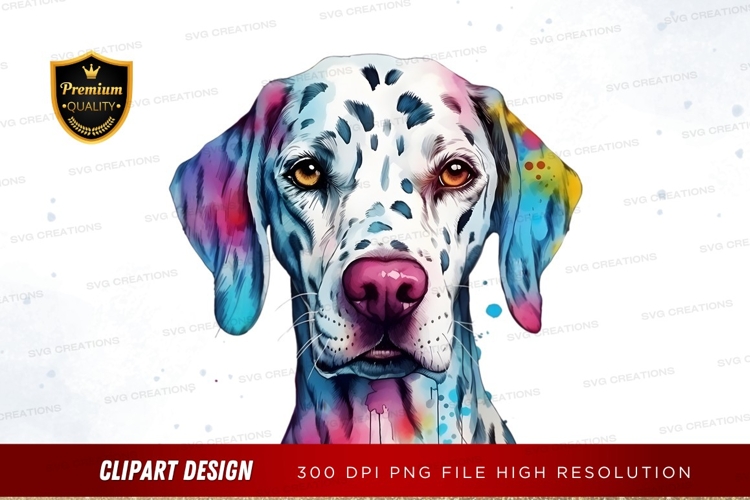Dalmatian Clipart Image 17