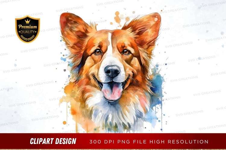 Watercolor Paint Clipart Image 7