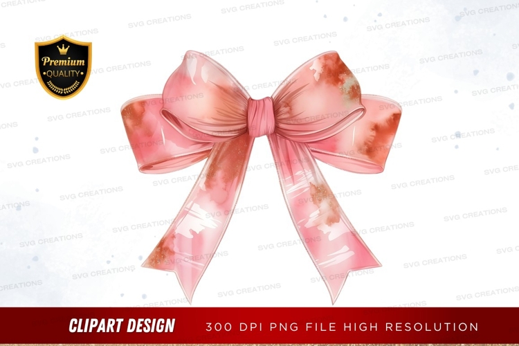 Pink Bow Clipart Image 18