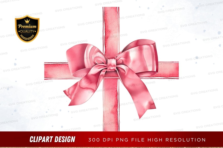 Pink Bow Clipart Image 23