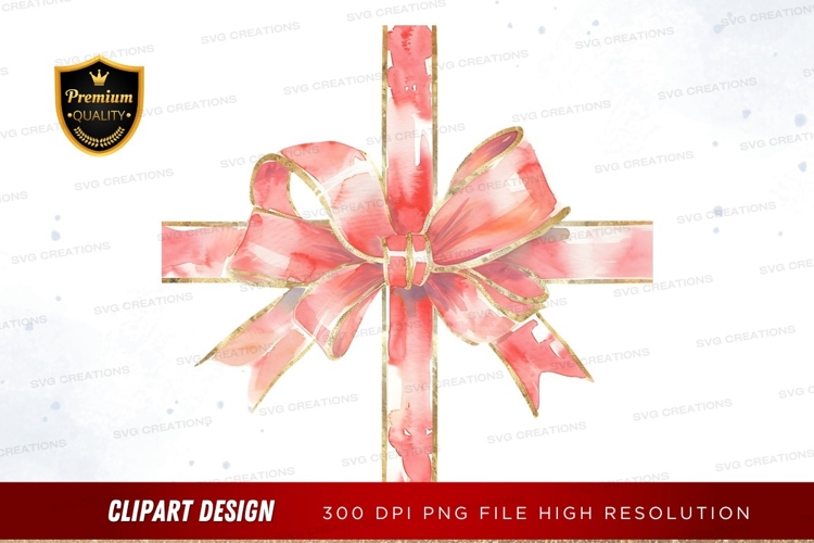 Pink Bow Clipart Image 6