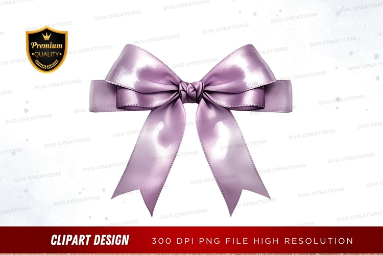 Purple Ribbon Png Image 12
