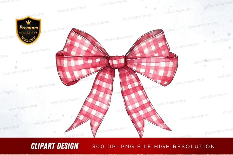 Pink Bow Clipart Image 4