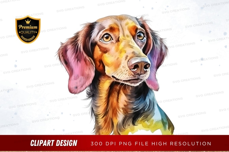 Dachshund Clipart Image 9