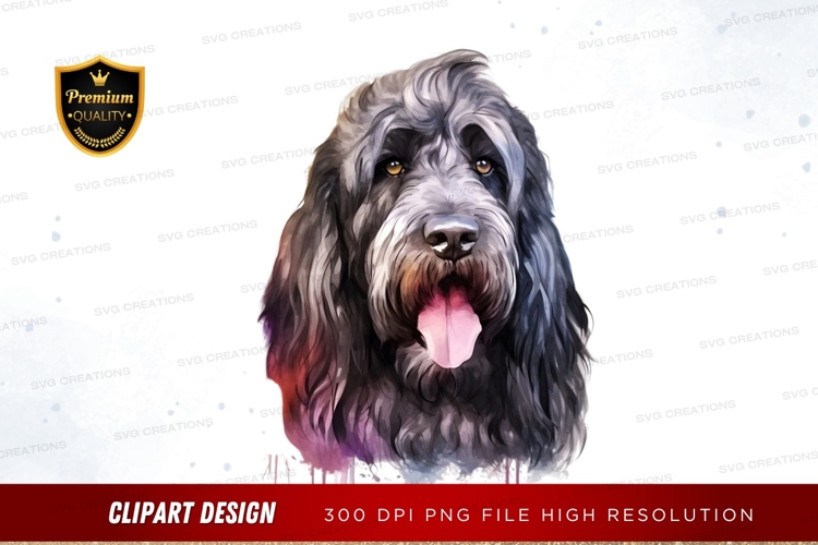 Black Dog Clipart Image 23