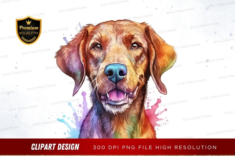 Watercolor Rainbow Clipart Image 10