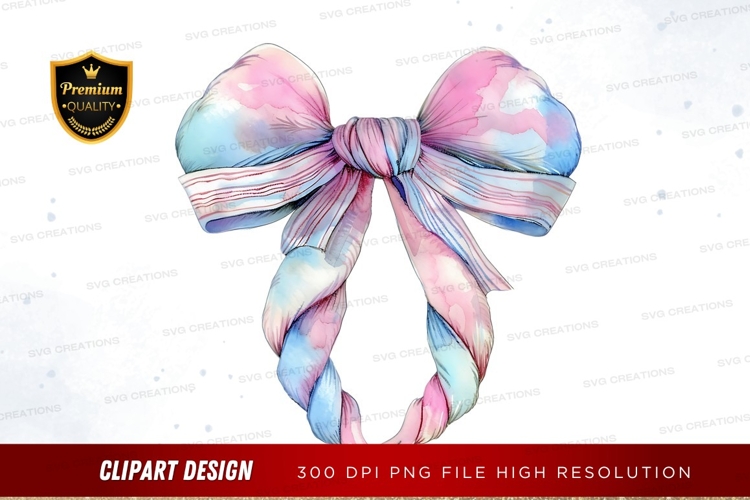 Pink Bow Clipart Image 5