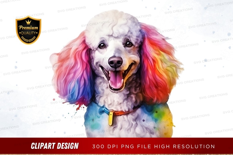 Poodle Clipart Image 15