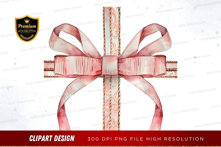 Pink Bow Clipart Image 17