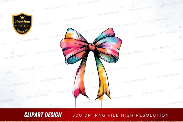 Pink Bow Clipart Image 2