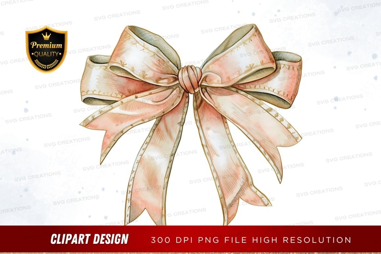 Pink Bow Clipart Image 20