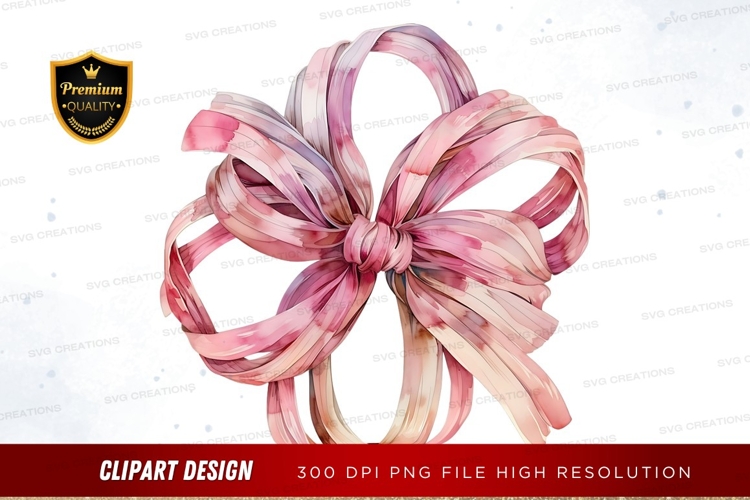Pink Bow Clipart Image 19