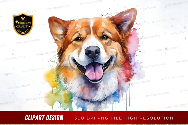 Watercolor Paint Clipart Image 8