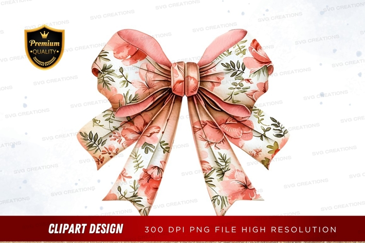 Pink Bow Clipart Image 22