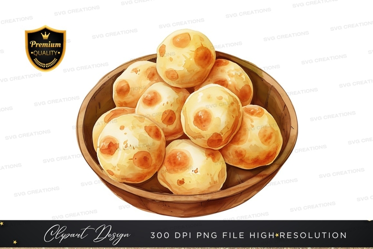 Bowl of cheese puffs clipart png