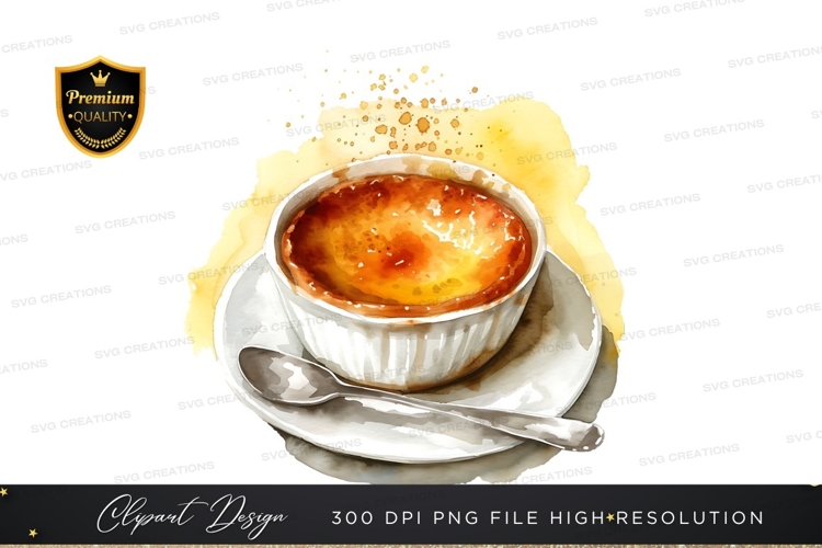 Delicious crème brûlée