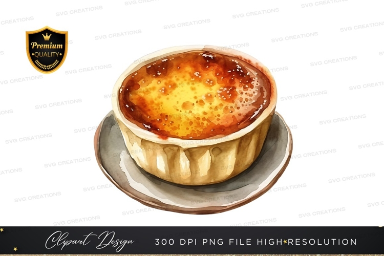 Delicious crème brûlée
