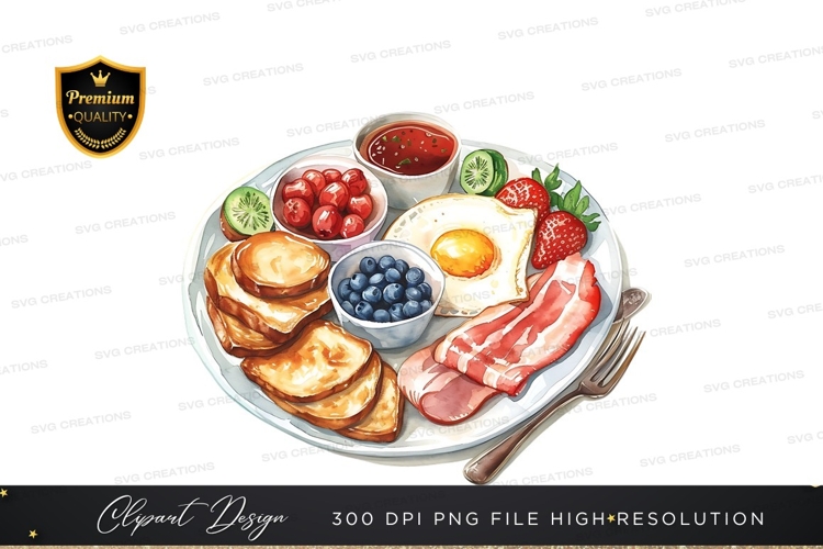 Platter Clipart Image 3