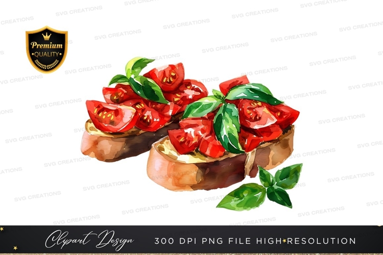 Fresh tomato bruschetta