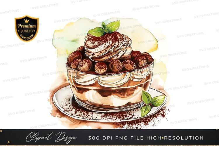 Delicious chocolate dessert example image 1