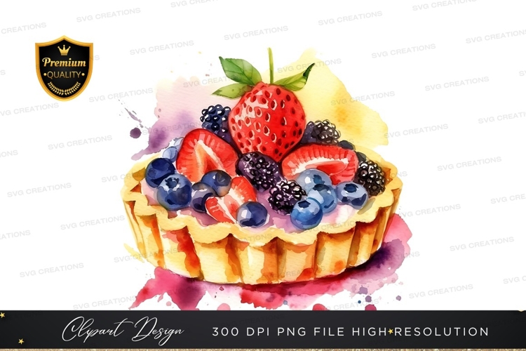 Fresh fruit tart