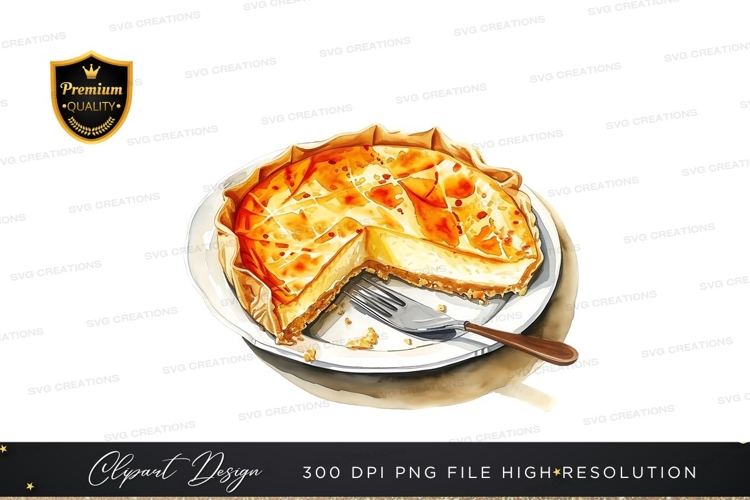 Delicious cheese tart