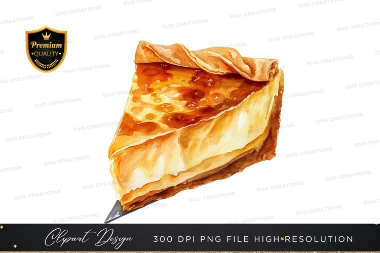 Delicious slice of cheesecake