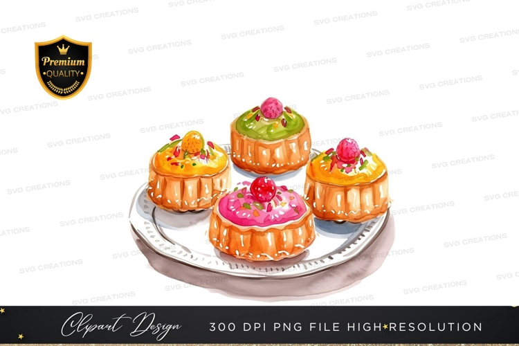 Delightful assorted pastries