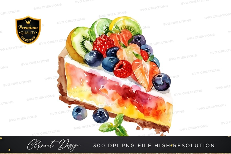 Delicious fruit tart