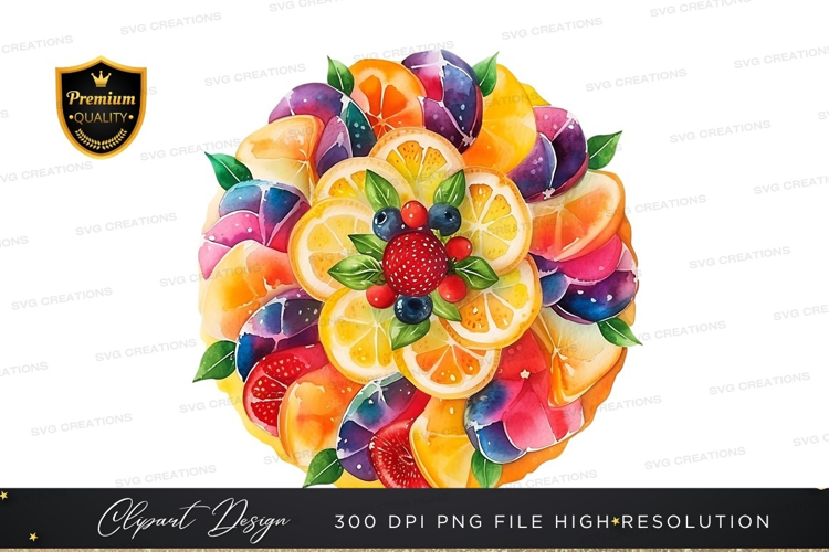 Vibrant fruit bouquet