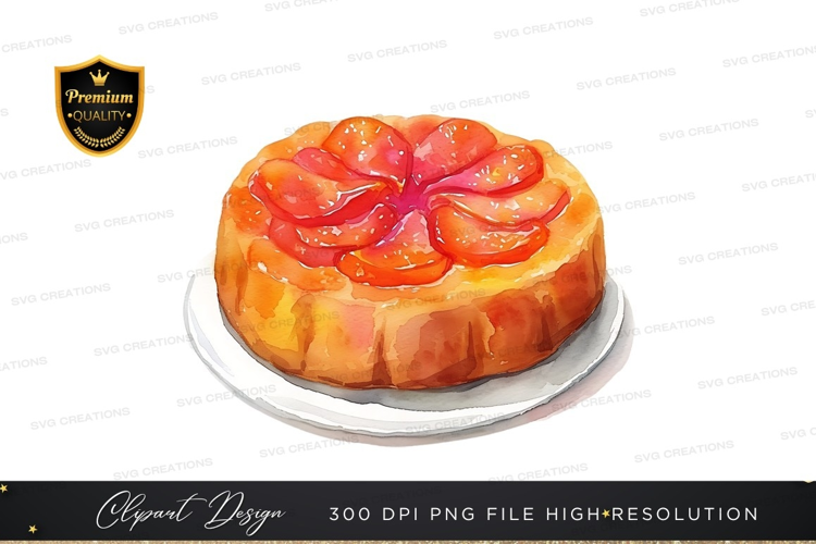 Delicious pineapple upside-down cake