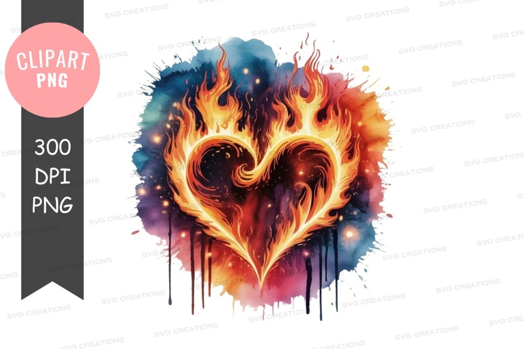 Flame Clipart Image 14