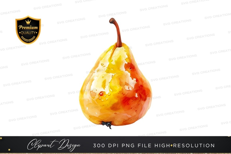 Pear Clipart Image 4