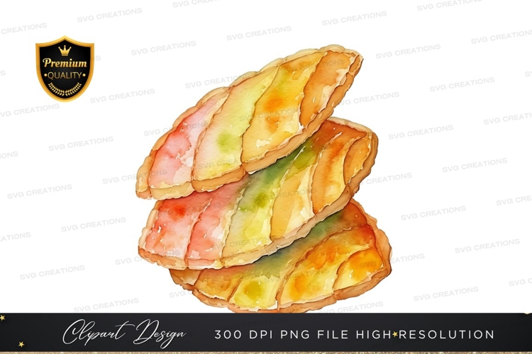 Colorful pastries