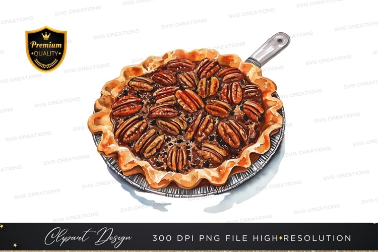 Delicious pecan pie