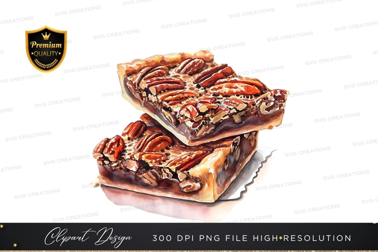 Delicious chocolate pecan candy