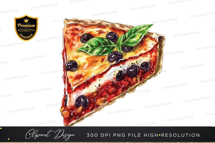 Delicious slice of pizza