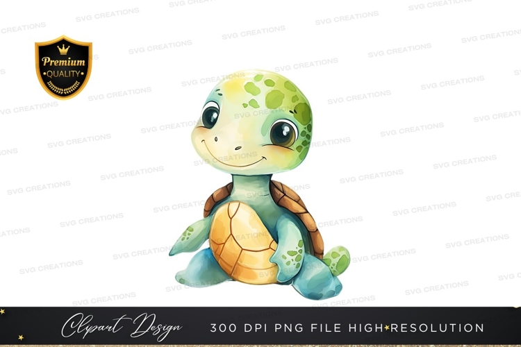 Turtle Clipart Image 4