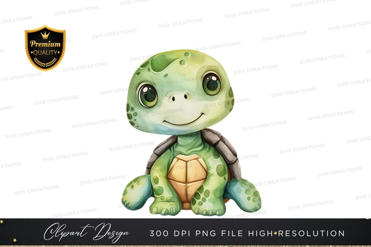 Turtle Clipart Image 3