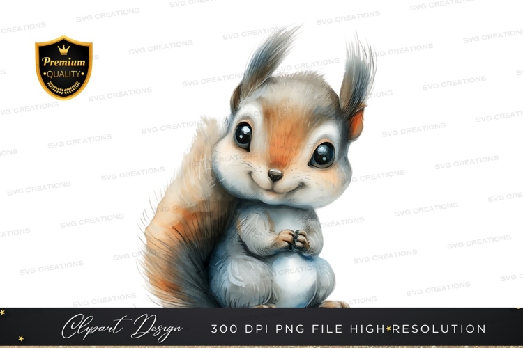 Squirrel Clipart Image 12