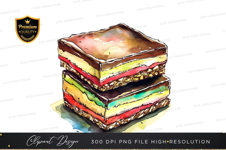 Delicious layered cake