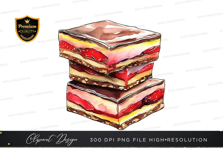 Stack of chocolate strawberry desserts